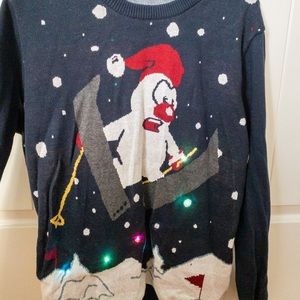 Light up winter sweater